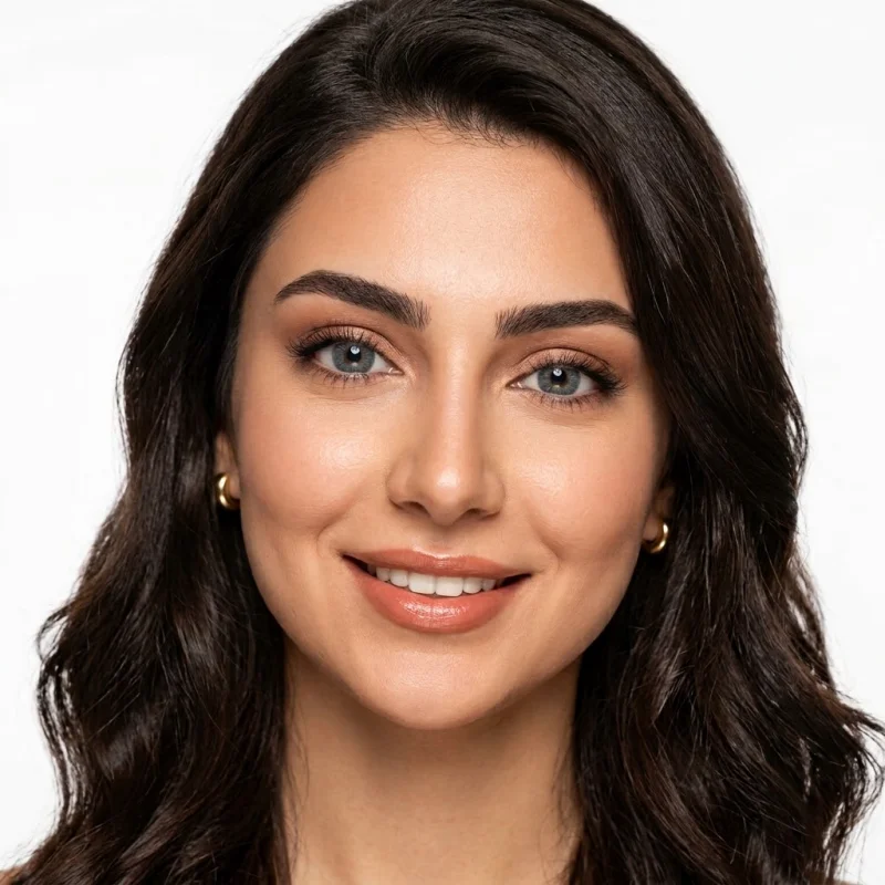lena gray 2 لنز روزانه نیوویژن طوسی یخی مدل Lena Gray 2 - Image 1